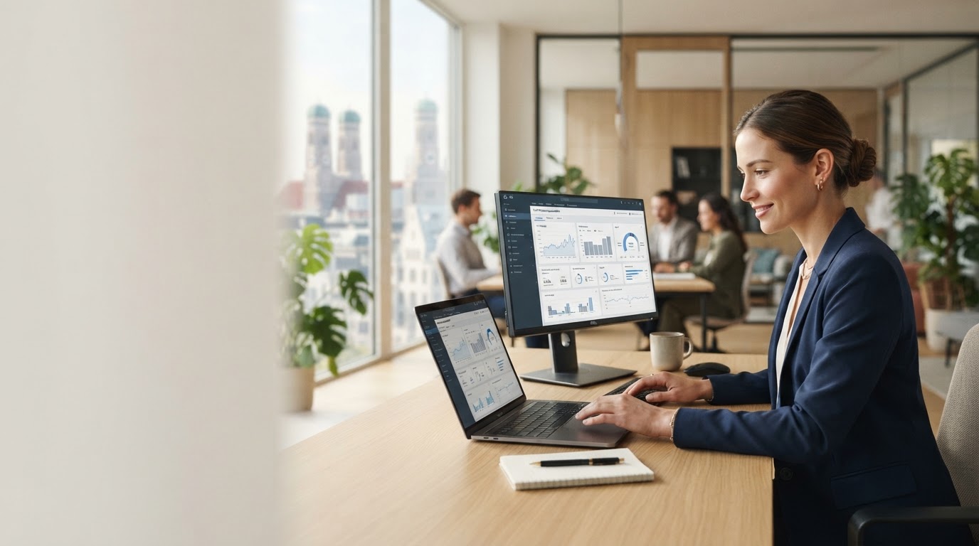 Cloudnuro AI dashboard showing real-time data analysis and predictive signals